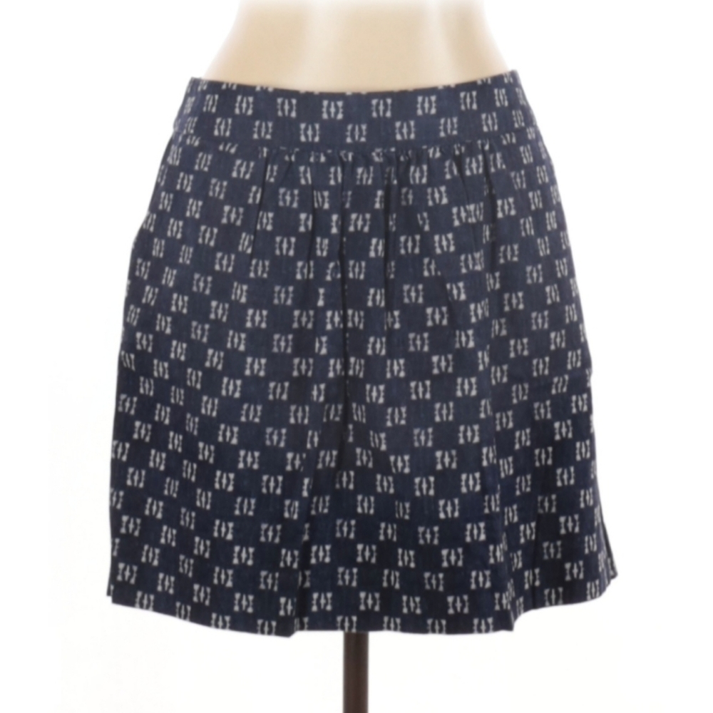 GAP Women's Blue Print Mini Skirt